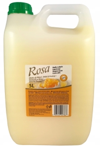 ROSA Mydło kremowe Mleko & Miód 5L