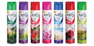 ATTIS ODŚWIEŻACZ POWIETRZA AREOZOL  300ML 